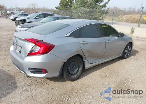 2019 Honda Civic Lx from USA, damaged, VIN 2HGFC2F62KH593949